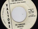 FABULOUS APOLLOS northern soul 45 VALTONE OneAlone HEAR
