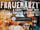 FRAUENARZT CHUKY MANNY MARC CORUS 86 DJ RECKLESS POSTER
