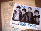 S.L.F - ORIG SIGNED PRESS KIT NOBODY'S HEROES RARE PUNK