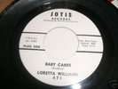 NORTHERN SOUL ORIGINAL - LORETTA WILLIAMS - Jotis