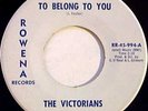 THE VICTORIANS northern soul 45 ROWENA 994 VG++