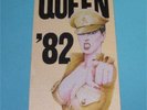 QUEEN, Silk Backstage Pass, 1982.  