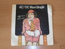 AC/DC Dirty Deeds VERY RARE PIC SLEEVE Single 1977  NR
