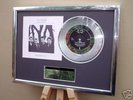 U2 - PRIDE - STUNNING PLATINUM DISC RECORD AWARD