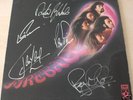 DEEP PURPLE group autographed signed ALBUM / LP w/COA