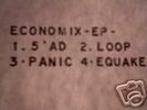 Economix - Economix EP LOOP PANIC EQUAKE 5'AD RARE