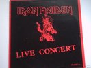 IRON MAIDEN-LIVE CONCERT-DOLP-ULTRA RAR-WHITE LABEL