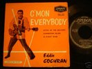 EDDIE COCHRAN / C MON EVERYBODY/LONDON /RARE FRENCH EP