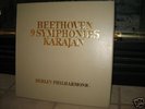 Beethoven 9 Symphonies Von Karajan BPO Rare Autographed