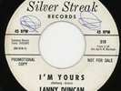  TEEN 45 ON SILVER STREAK LANNY DUNCAN LISTEN