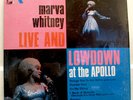 MARVA WHITNEY-LIVE & LOWDOWN AT THE APOLLO - SEALED ORG