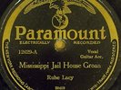 RUBE LACY PARAMOUNT 12629 78RPM Pre-War Country Blues