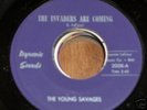 WI garage psych YOUNG SAVAGES  Invaders Are Coming vg+