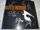 GENUINE SIGNED U2 RATTLE AND HUM ALBUM