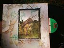 LED ZEPPELIN 4 SIGNED X4 W\BONHAM LP RECORD ALBUM WCOA