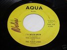 Northern Soul The Chantells Aqua Lads 45  HEAR IT- RARE