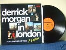 DERRICK MORGAN IN LONDON  RARE Orig. PAMA ECO 10 EX