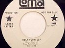 LARRY LASTER northern soul 45 LOMA 2043 promo
