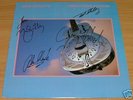 DIRE STRAITS signed LP Knopfler  Brothers in arms album