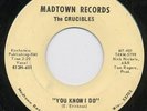 the CRUCIBLES - YOU KNOW I DO - VG+ GARAGE RARE