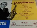 ORIGINAL SELMER-DECCA MARCEL MULE SAXOPHONE 10 INCH LP