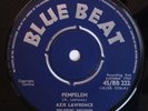AZIE LAWRENCE PEMPELEM 45 ON BLUE BEAT RARE uk