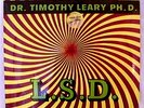 L.S.D. Dr Timothy Leary SIGNED LP Album Psychedelic LSD