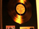 IRON MAIDEN GOLDENE SCHALLPLATTE / GOLD RECORD / VINYL