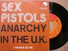 SEX PISTOLS  / ANARCHY IN THE UK /  BELGIUM 7