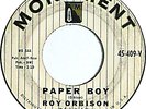 ROY ORBISON RARE MONUMENT PARALLEL LINE 45 #409 VG+