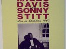 MILES DAVIS/SONNY STITT Stockholm 1960 DIW MONO LP