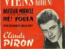 RARE 1er EP CLAUDE PIRON 1958 (UNE CHANSON BORIS VIAN)