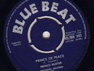 BUSTER-PRINCE OF PEACE/DON'T THROW STONES BLUE BEAT 45