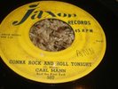 RARE ROCKABILLY 45/ CARL MANN ON JAXON - ORIGINAL