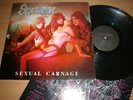 SEXTRASH - LP SEXUAL CARNAGE - RARE- BRAZIL  sarcofago