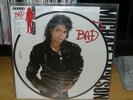 Michael Jackson Bad LP Japan PICTURE DISC 4 collectors