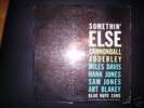 adderley / davis SOMETHING ELSE - orig 47th63rd MONO