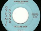 CRYSTAL RAIN - World on Fire  psych  Dynamic Sound hear