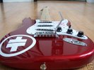 TAKE THAT +  ROBBIE WILLIAMS  SIGNED ELECTRIC GUITAR