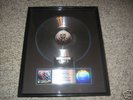 IRON MAIDEN PLATINUM RECORD.. NUMBER OF THE BEAST