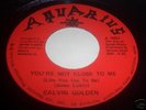 Calvin Golden 45 NORTHERN SOUL Aquarius LISTEN