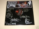 Signed 750 Rebels Spit Vicious LP Oz Hip Hop Lazy Grey