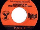 funk 45 NAOMI DAVIS : Forty First St. Breakdowne DESCO