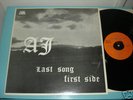 AJ - Last Song First Side Private Press Rural Psych LP