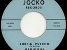 VERY RARE SURF INSTRO 45 THE GRUNIONS ON JOCKO LISTEN