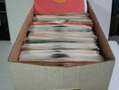 BOX of 45RPM Records. Over 175 Oldies See Description