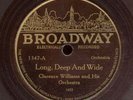78-Jazz-Broadway 1347-Clarence Williams Orch.    RARE