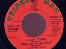 Baba Leslie Black Horns RARE killer instr US 45 Listen