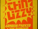 THIN LIZZY GRAHAM PARKER RUMOUR 1976 UK CONCERT POSTER
