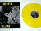 NIRVANA - BLEACH VINYL LP YELLOW WATERFRONT ORIG NM/M